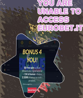 Eurobet bonus benvenuto senza deposito
